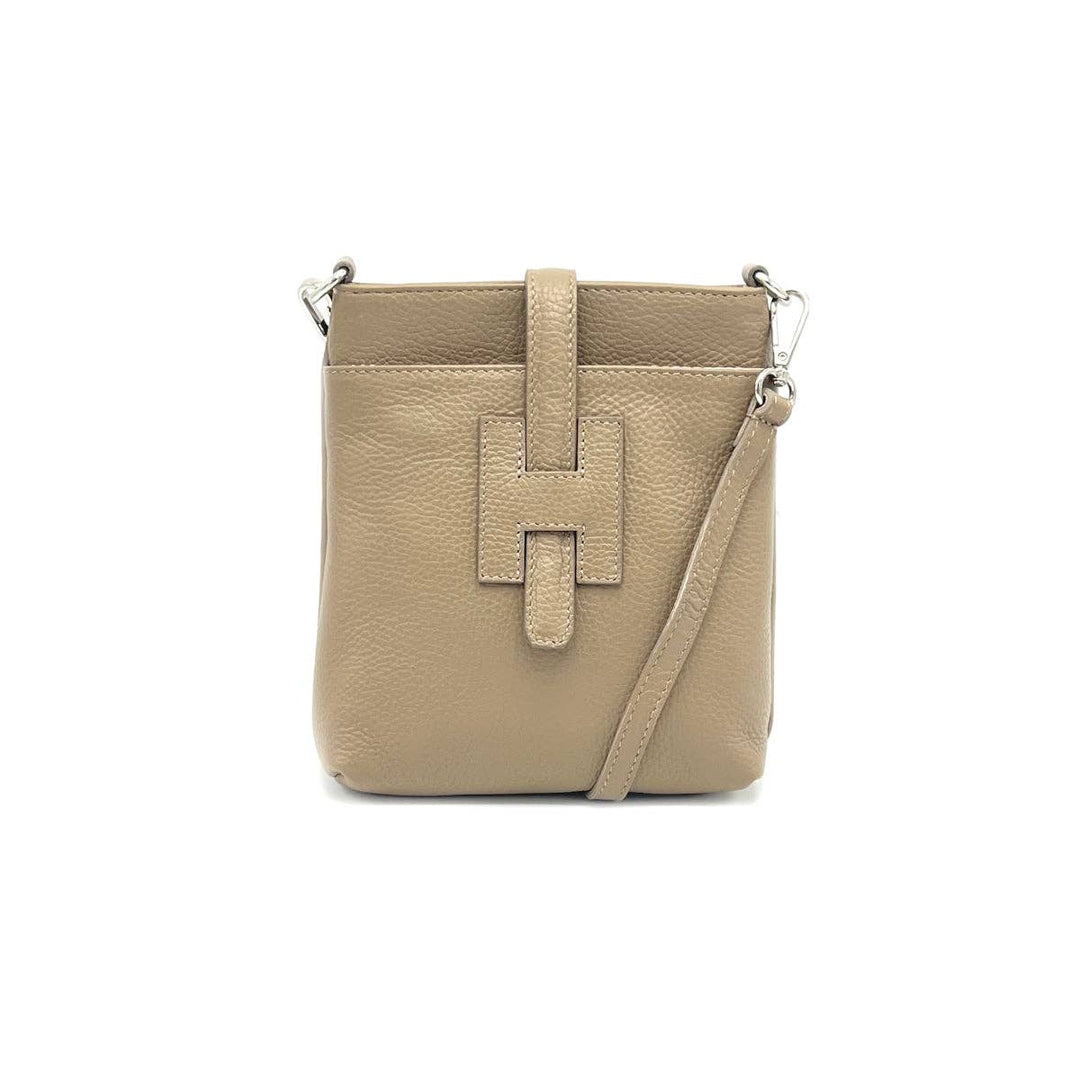 Leather bag, Made in Italy, 112614: Orange