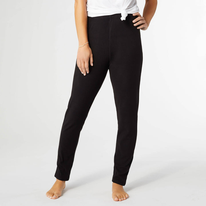 Brushed Legging with Side Stripe: Lagoon / L/XL