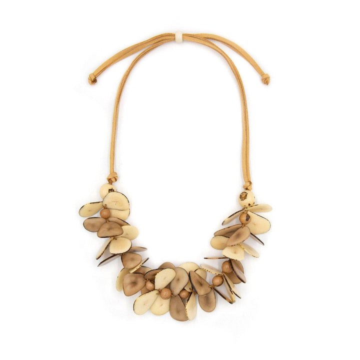 Mariposa Necklace: Olive Combo