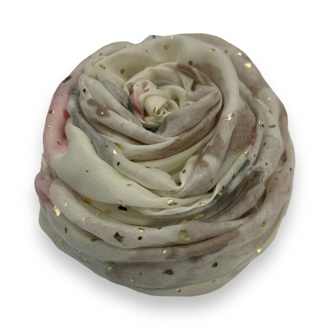 Summer bright scarf: Beige