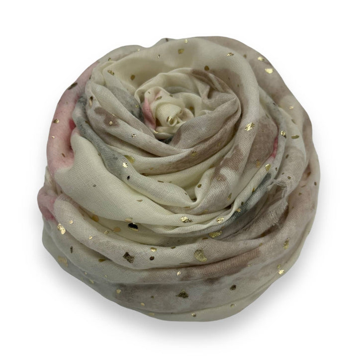 Summer bright scarf: Beige