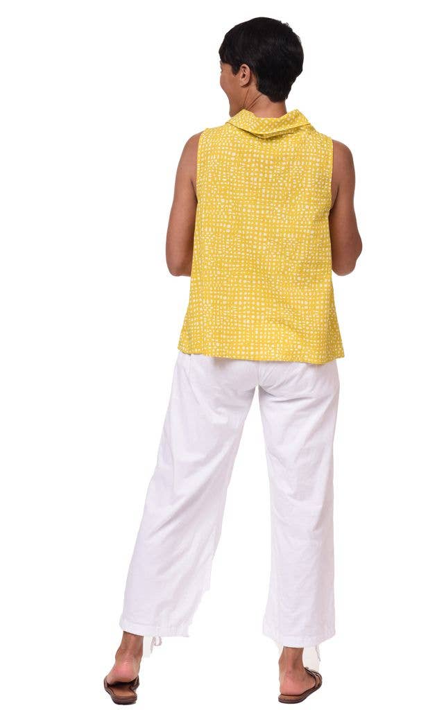 CV63 Leilani Top Goldfish Dots: S