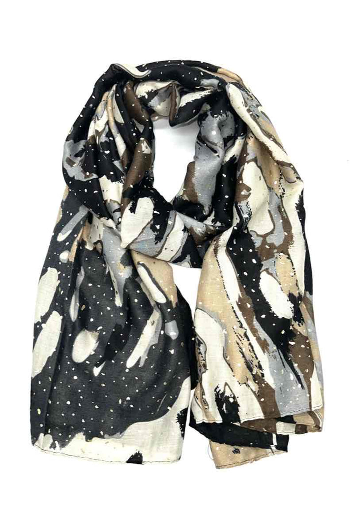 scarf : Black