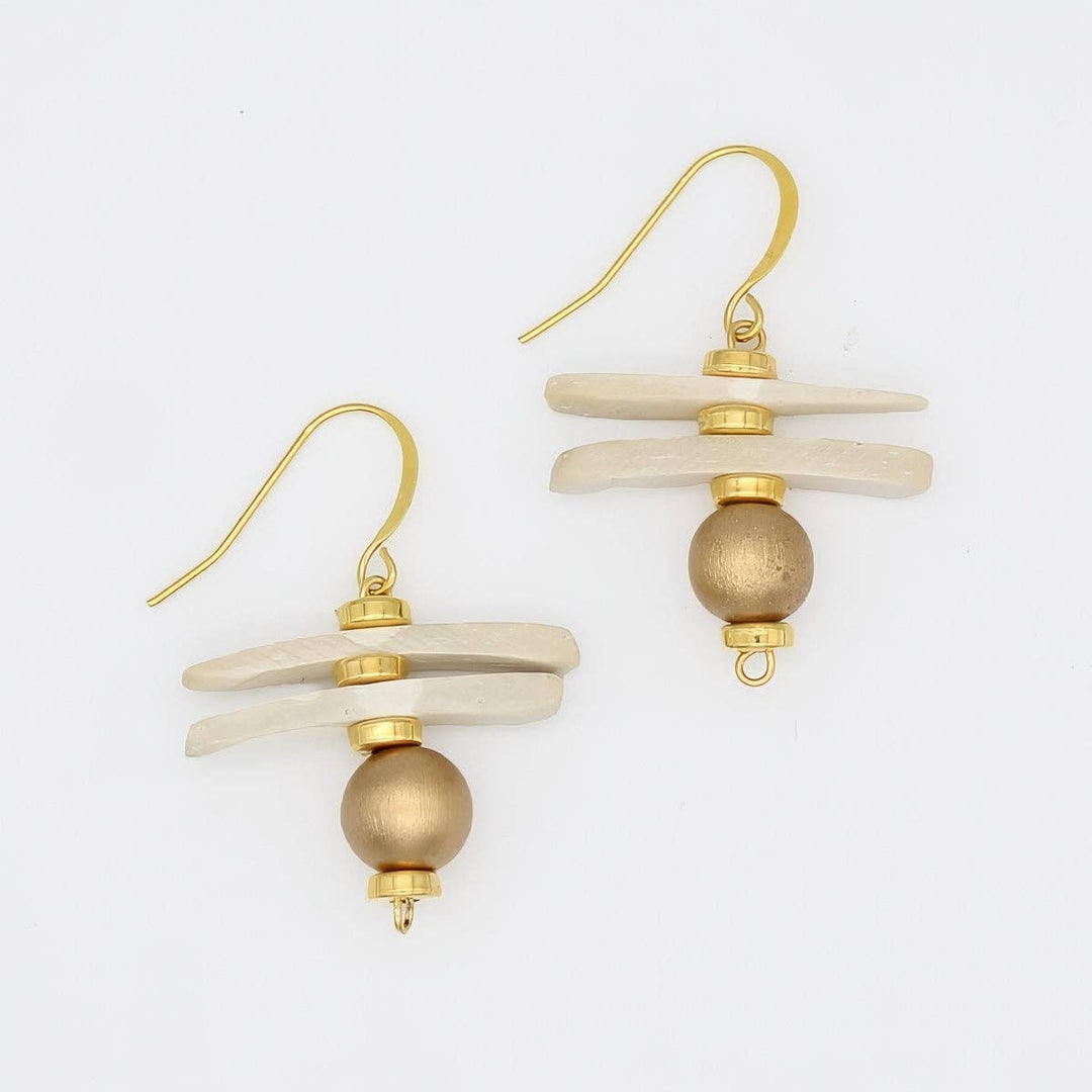 Ivory Skylar Aura Earrings