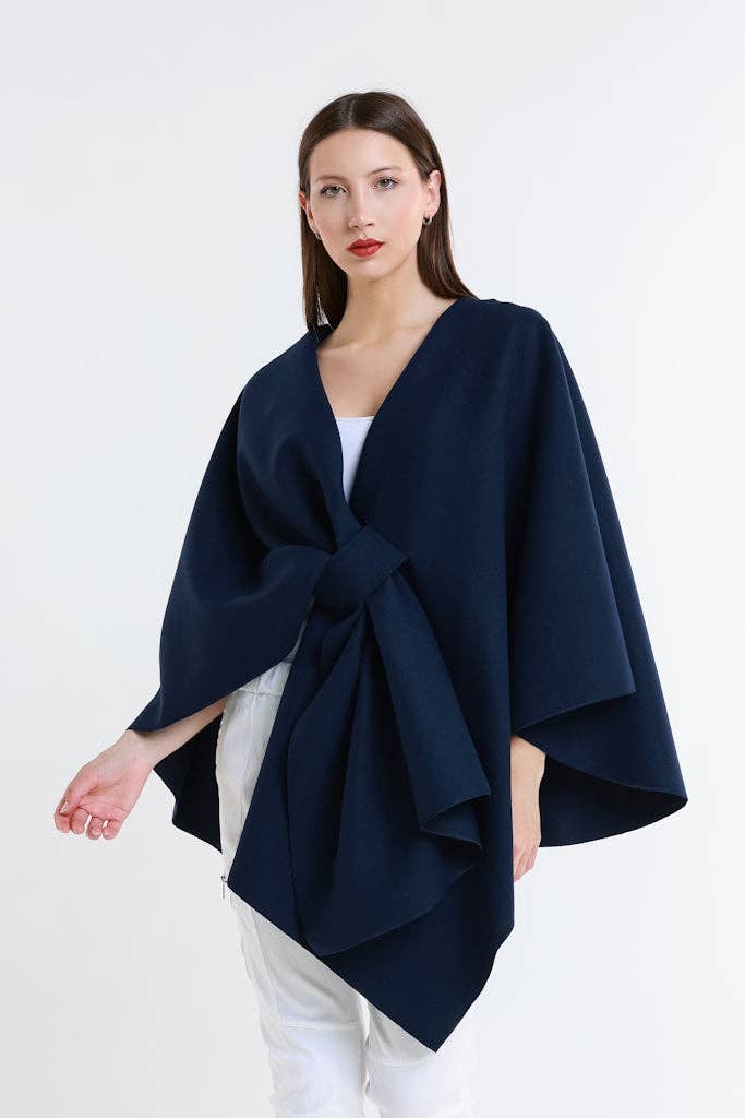 Zoey Wrap (W301):Navy