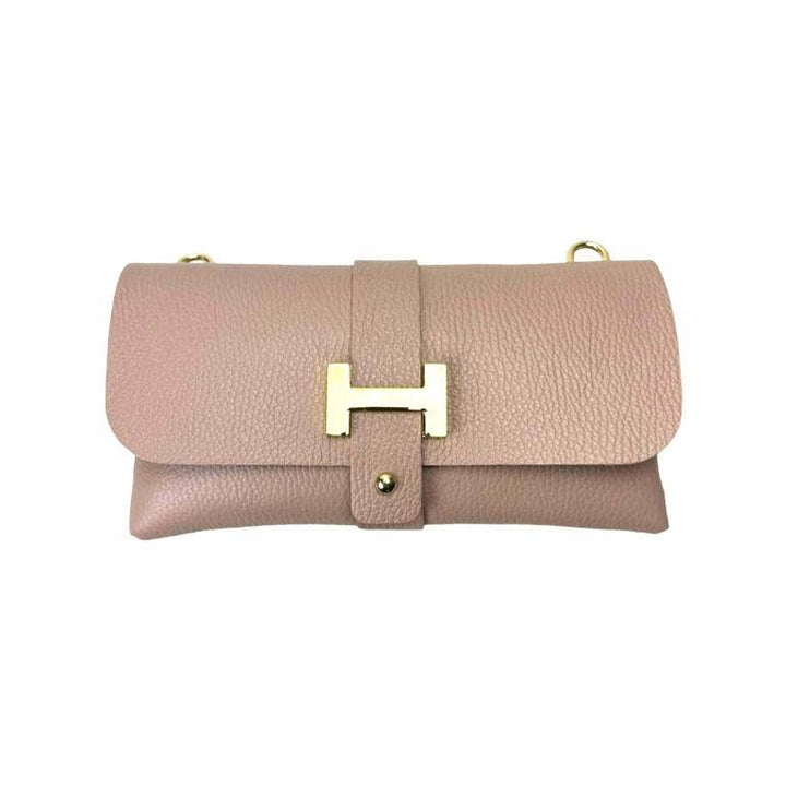 Brown Suede Italian Bag