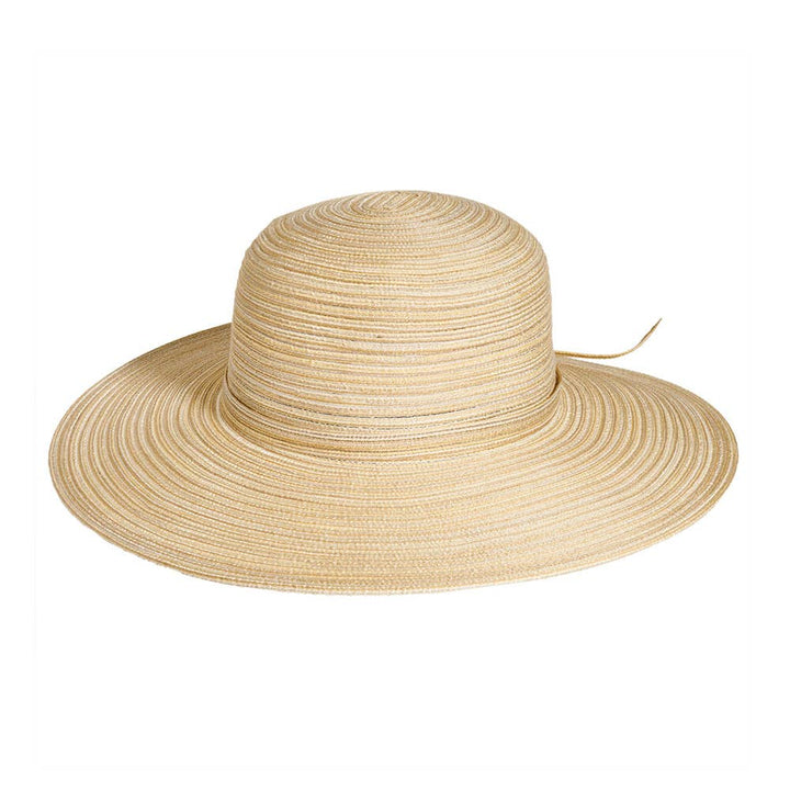 Wide Brim Straw Sun Hat: Natural