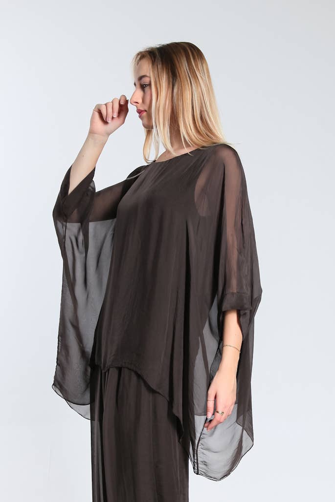 Silk Kaftan (BQ201):Orchid