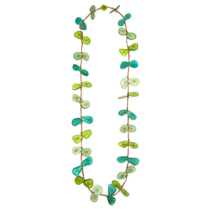 Slice Necklace: Onyx/Charcoal