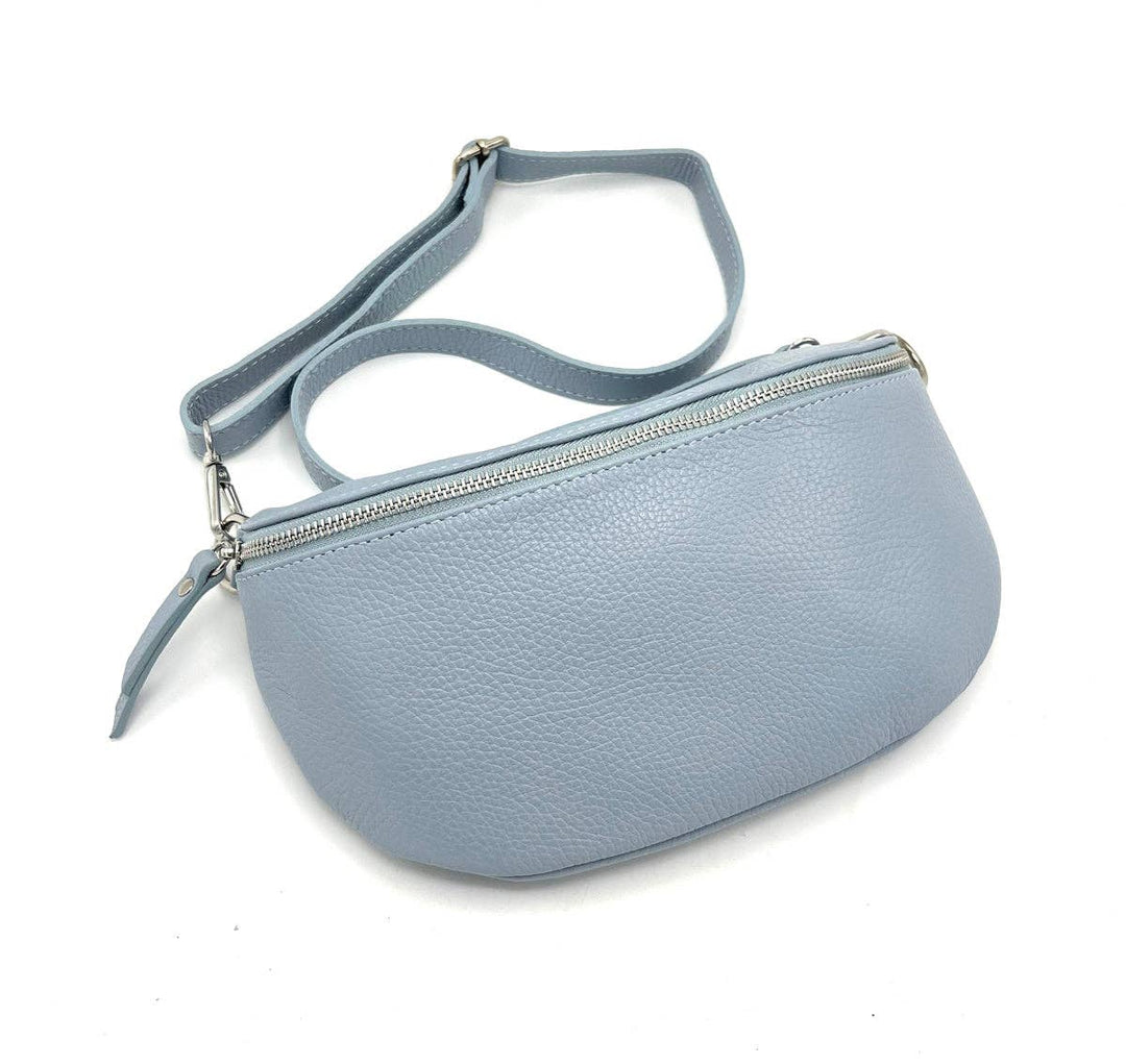 Leather Waist Bag, Made in Italy, 112466