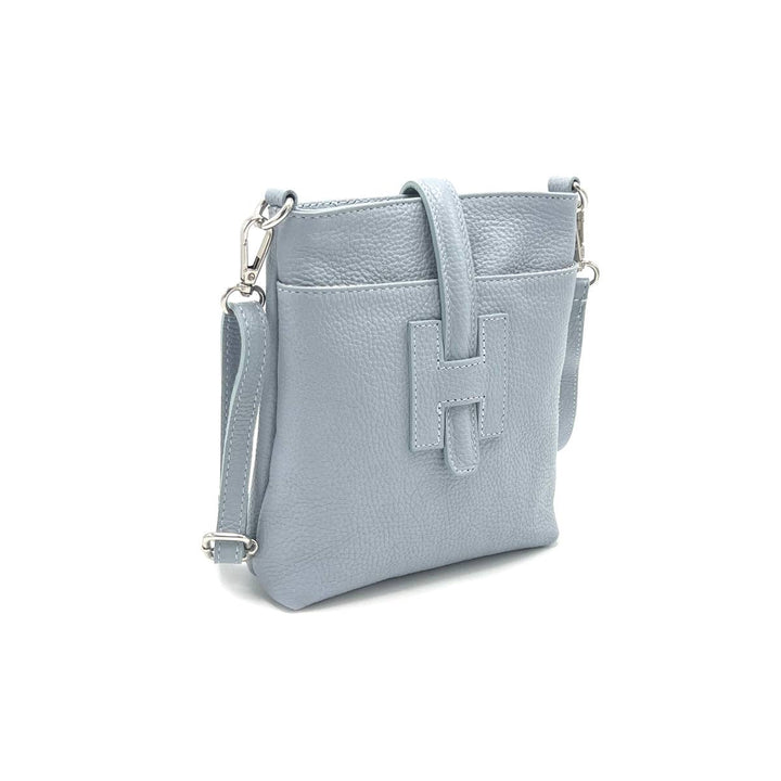 Leather bag, Made in Italy, 112614: Orange