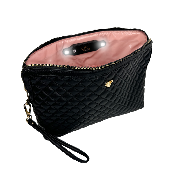 PurseN (new) - NEW Updated Litt Makeup Case - Timeless Quilted