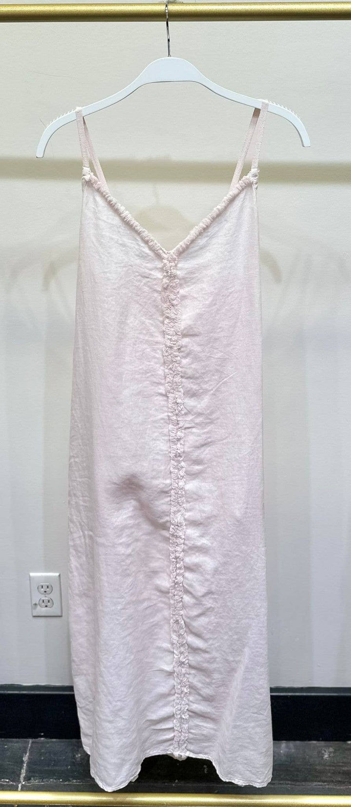 RAW EDGE  MAXI DRESS: White / XS