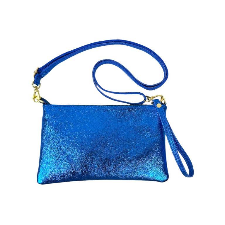 Leather Bag: Light green