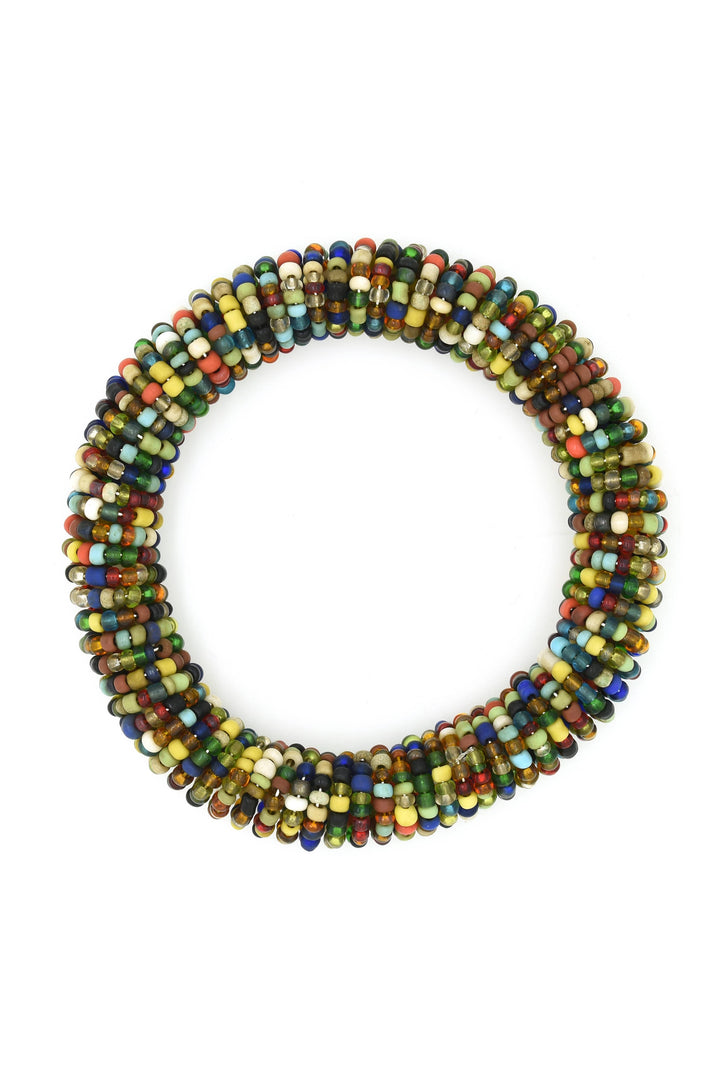 Glass Bead Bangle: 00003