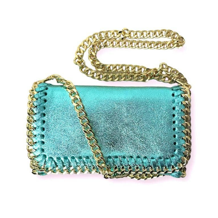 Leather Bag Chain: Rose