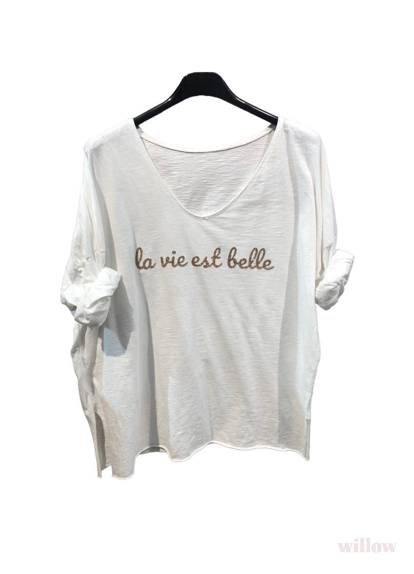 Life is beautiful t-shirt