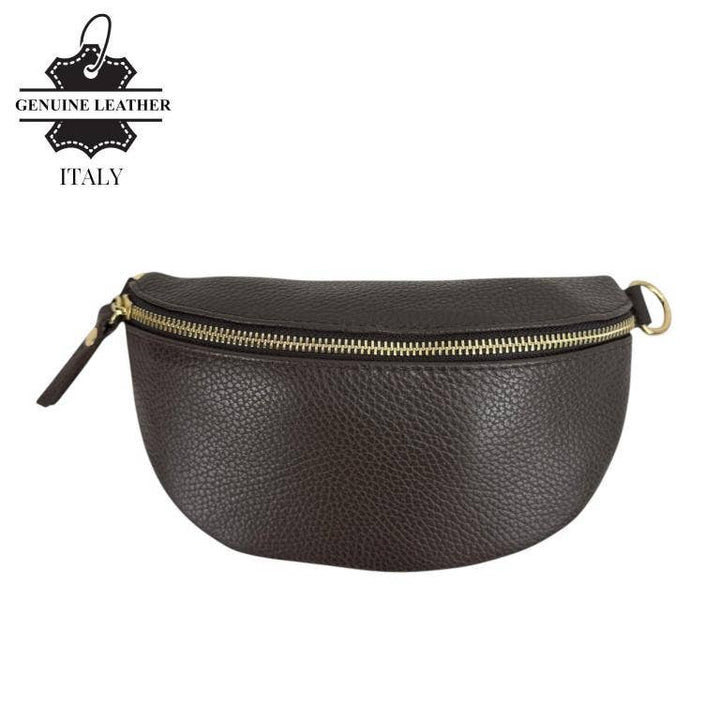 Italian Leather Waist: Red