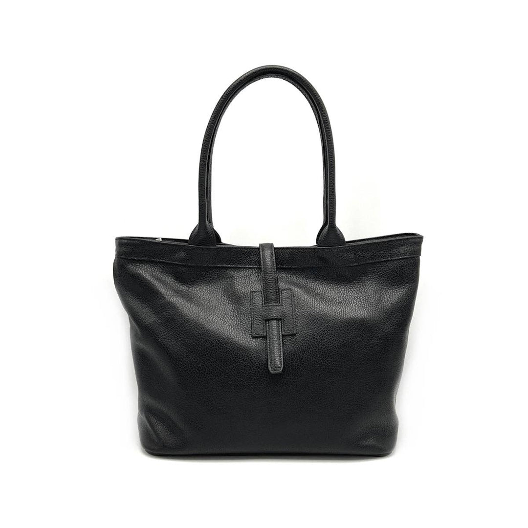 Leather bag, Made in Italy,112605: Camel