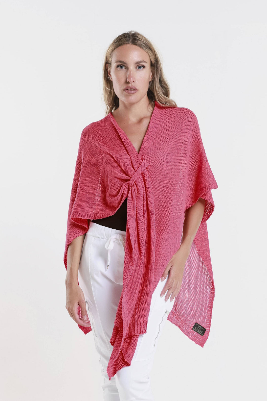 Aliya Cotton Wrap (W108): Black