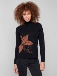C2681 REV MOCK SWEATER