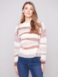 C2731 PATCHWORK SWEATER