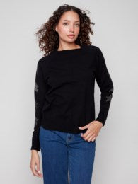 C2862 STAR STUD SWEATER