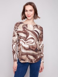 C2871 SWEATER SIDE BUTTON
