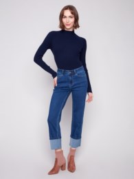 C5670 WIDE CUFF DENIM
