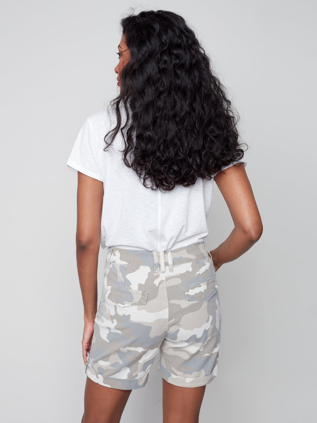 Camo Cargo Short - C8041