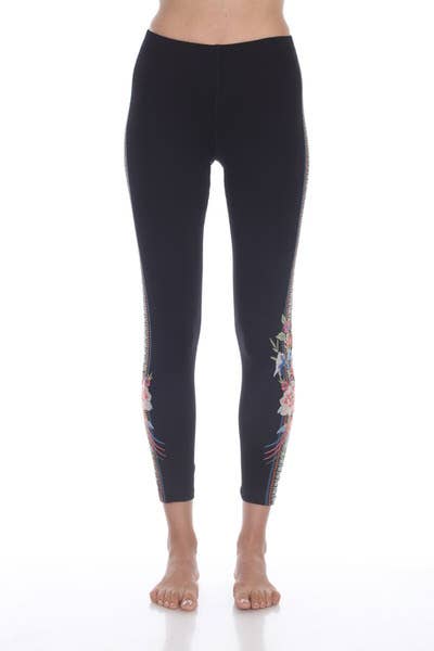 Stretch Legging: Black / L