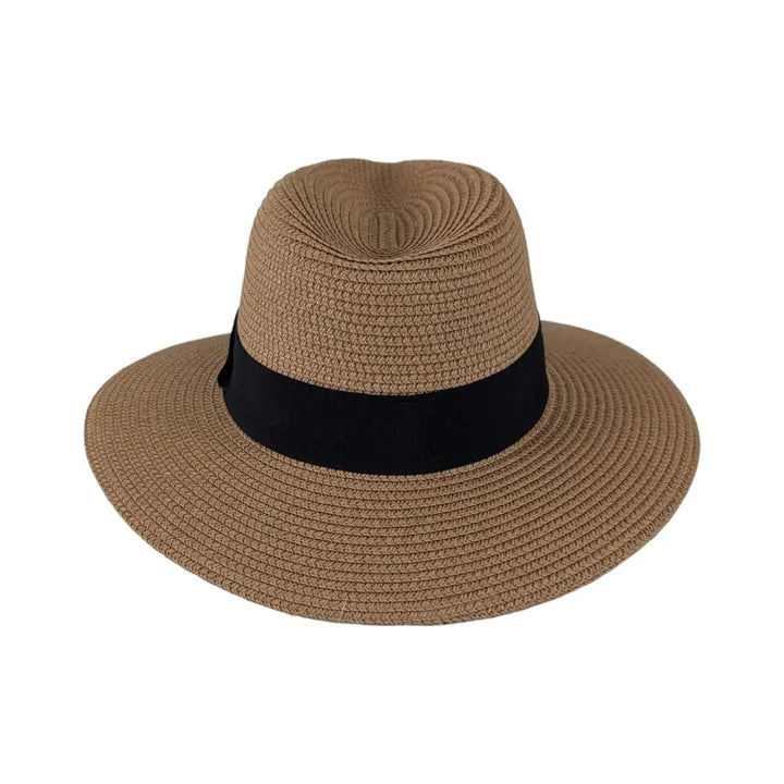 Fedora Straw Hat : Beige