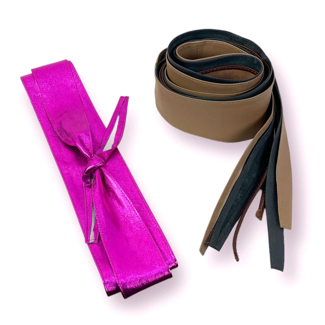 Sash leather : Mustard
