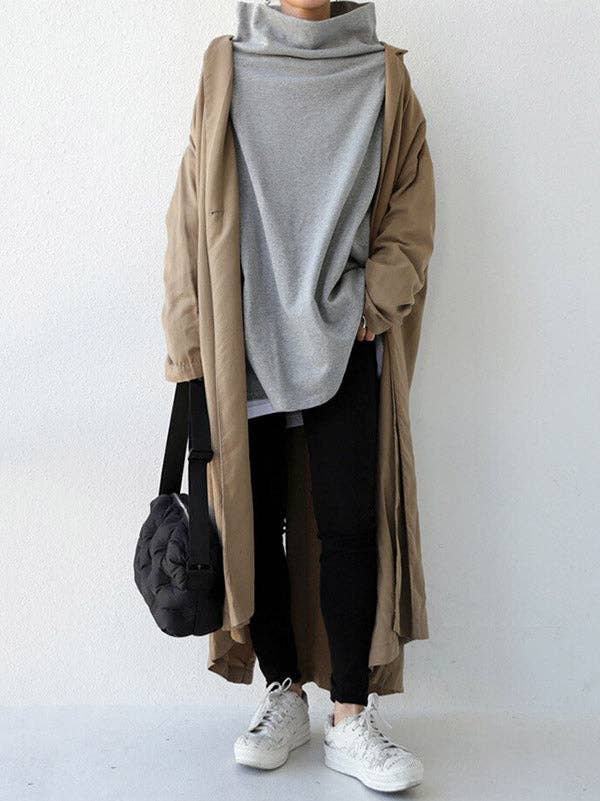 Black&Gray T-Shirt: GRAY / M