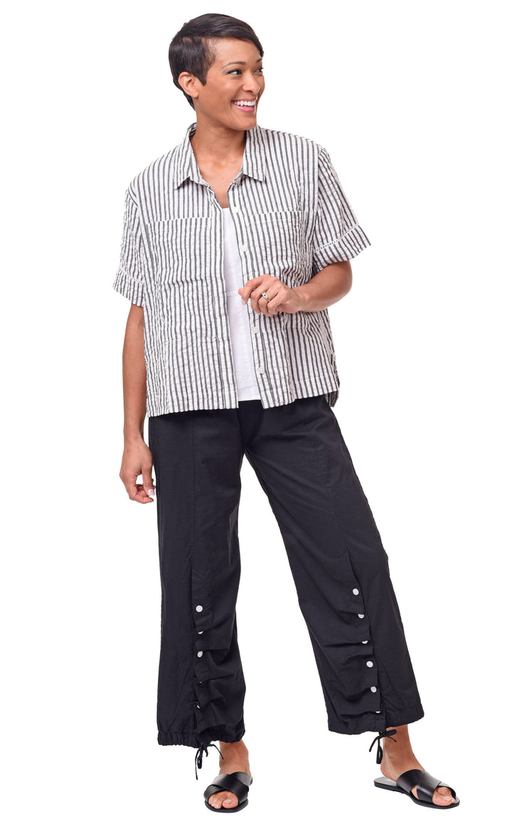 Tulip Clothing - CV21 Scooter Pant in Black: S