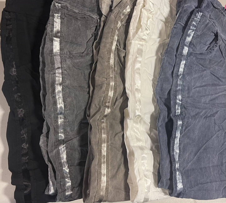 Stretch Jean Trim: Charcoal