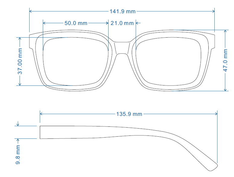 Milano Reading Glasses: +1.75 / Brown