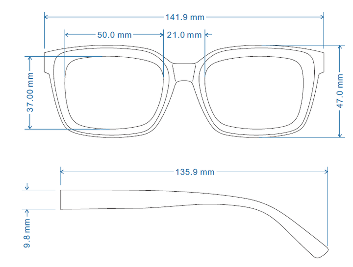 Milano Reading Glasses: +1.75 / Brown