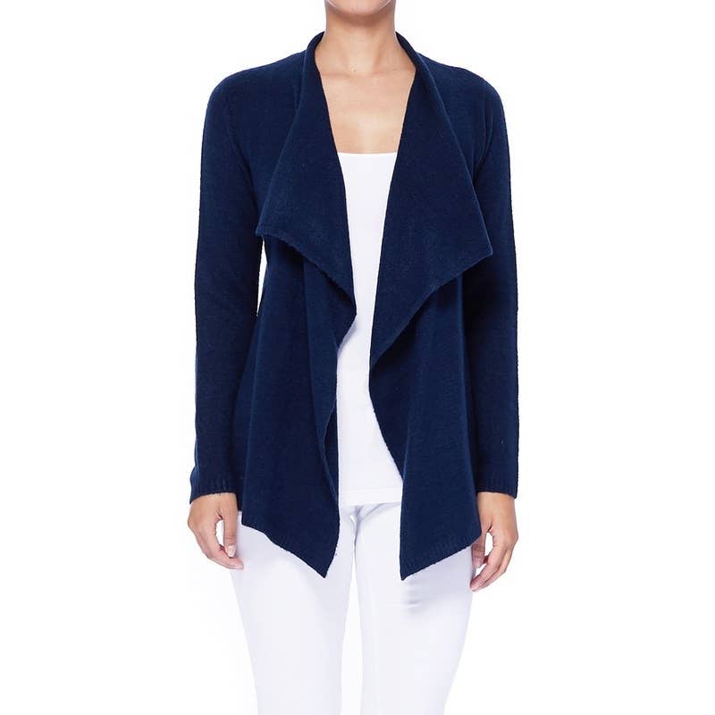Sweater Cardigan MK8218: BLACK / M
