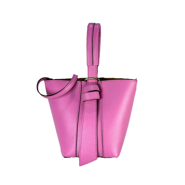 Genuine Leather Tote : Black