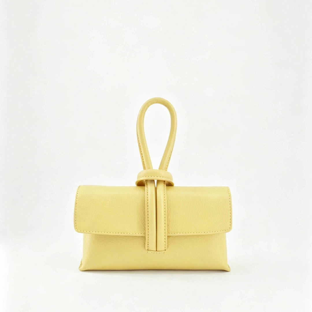 Genuine Togo Leather : Orange