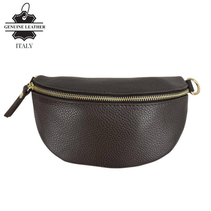 Italian Leather Waist: Red
