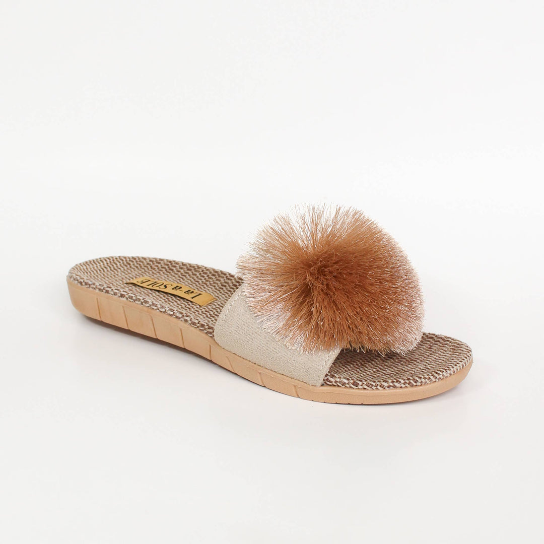 Pom Pom Slides | Champagne: Large