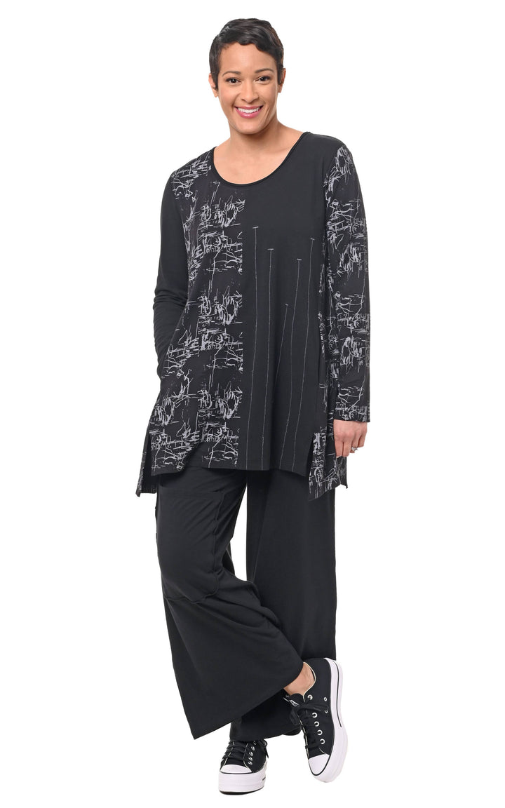 Tulip Clothing - L119 Jacynda in Black Etching*: S