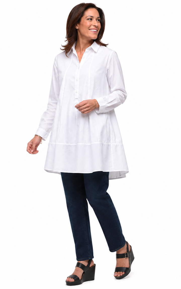 Tulip Clothing - CV612 Gillian in White*: S