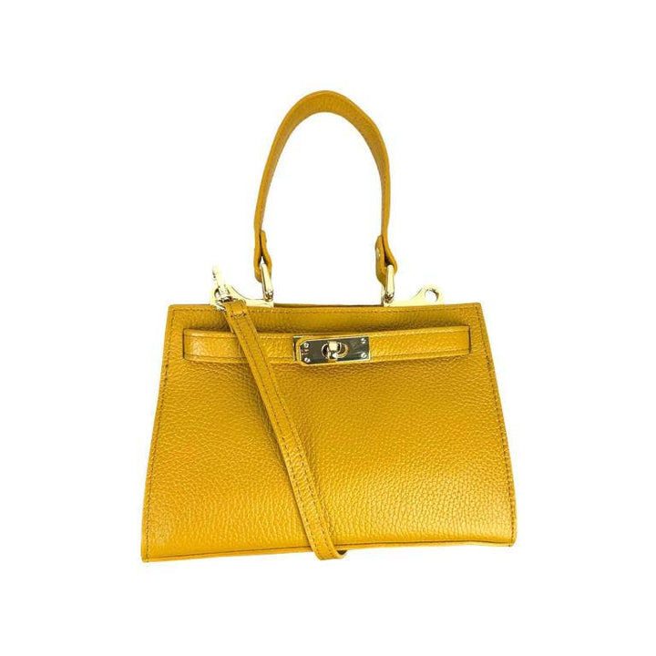 Small leather handbag Taupe