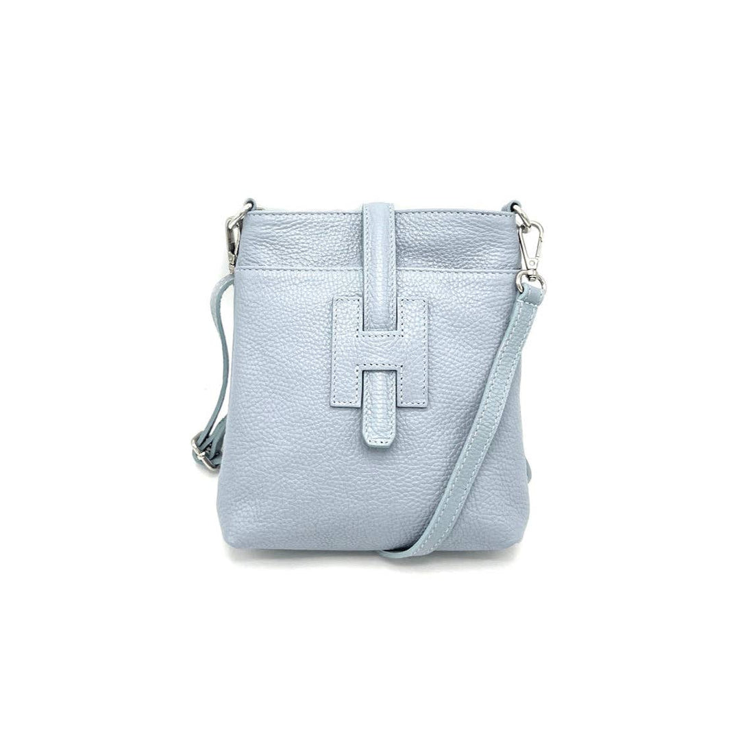 leather s bag, , Made in Italy, art. 112614: Camel