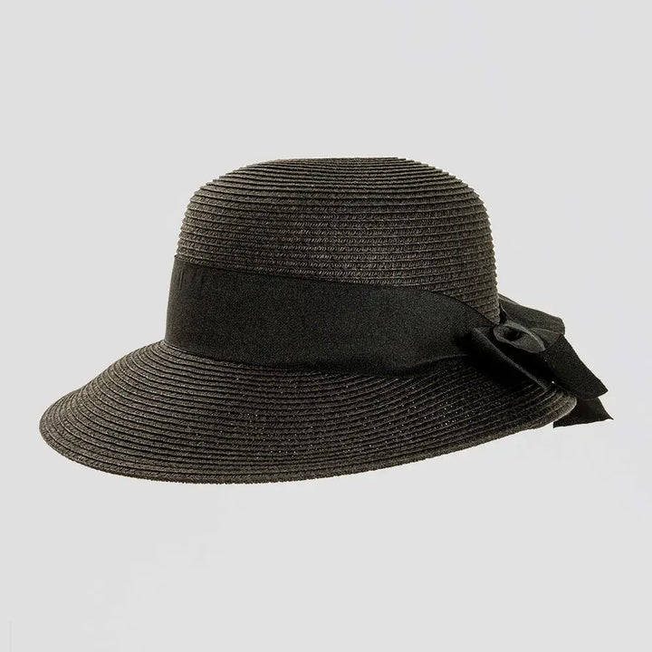 Face Saver Outdoor Straw Hat: Toast
