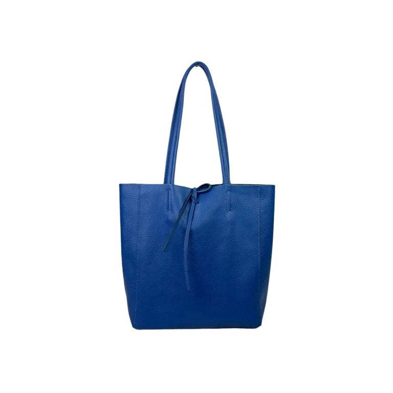 Leather Tote Bag Olive Green