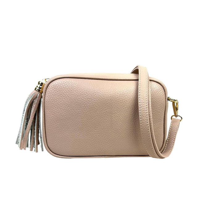 Genuine Leather Bag Tassel: Grass Green